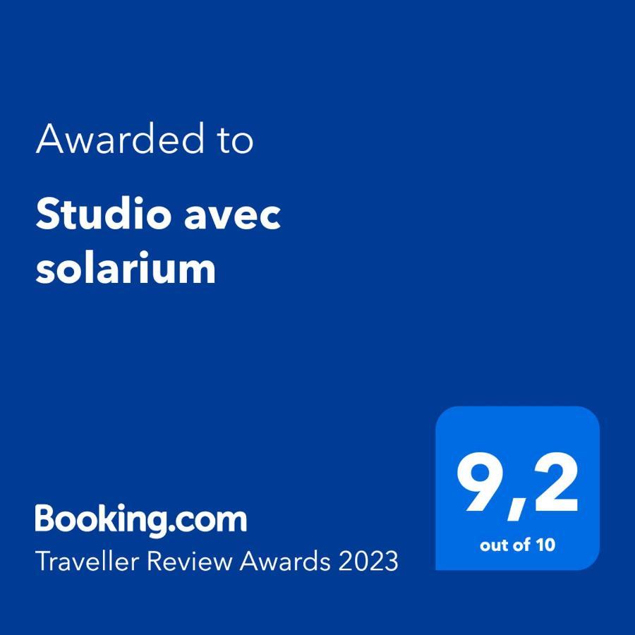 Studio Avec Solarium Lejlighed Bourg-Saint-Maurice Eksteriør billede